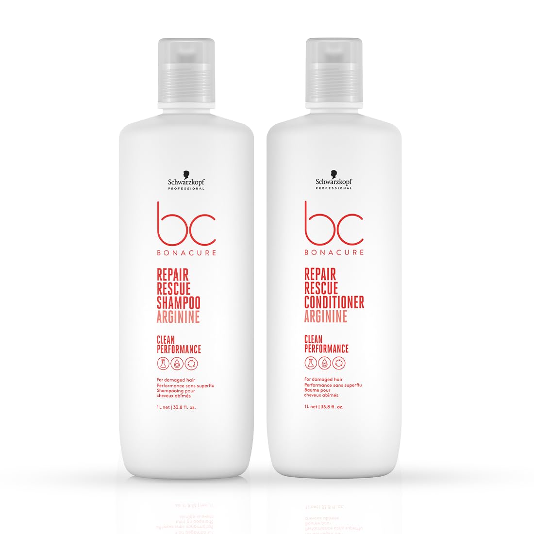- Schwarzkopf Professional Bonacure Peptide Repair Rescue Micellar Shampoo, 1L and Bonacure Peptide Repair Rescue Creme Conditioner, 1L