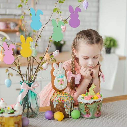 Etiquetas para regalos Whaline colgantes con cuerda para notas y detalles 6