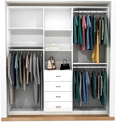 EZ Fit Closet Systems 87" W x 93 H Sarasota