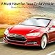 Faltbarer Sonnenschutz für Tesla Model 3 / Y (2025-Upgrade) – Frontscheibe, Doppellagiges, lichtundurchlässiges Gewebe, mit Aufbewahrungstasche – Zubehör für Tesla Model 3 Model Y 2019-2025