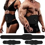 solumry ABS Stimulator - Ab Machine, Muscle Stimulator, Abdominal Toning Belt Workout Portable Ab St