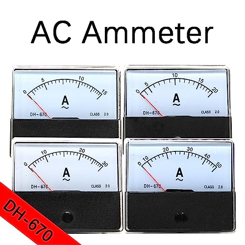 Ampèremètre analogique DH-670 AC cadran de mesure 5A pour boîtier électrique - 3