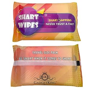 Shart Wipes Prank Xmas Gift Present for Friends Him Husband Fun Rude Boyfriend Teenager Unusual Prank April Fools Secret…