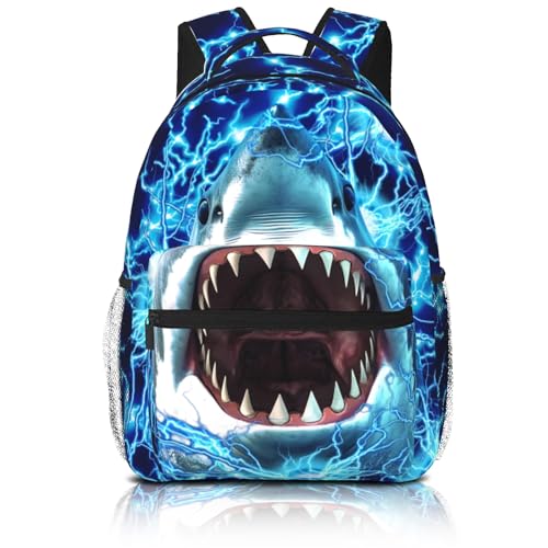 Shark Backpack for Boys School Backpack for Kids Shark Boys