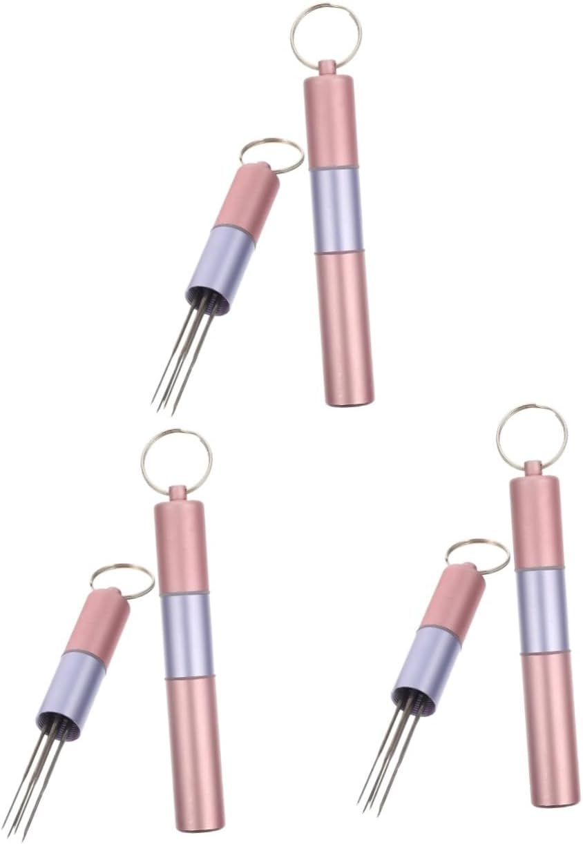 SEWOART 3 Sets Embroidery Punch Needle Kit DIY Needlework Supplies for Cross Stitching Punch Needle Embroidery