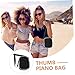 ibasenice Portable Kalimba Case Durable Thumb Piano Storage Bag with Shoulder Strap for Easy Carrying and Protection of Your Musical Instrument