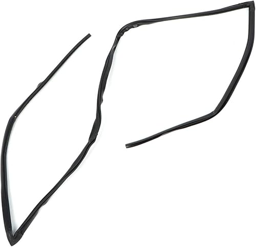 Miniatura 9 de Qiilu - Sello de moldeo superior para parabrisas trasero, sellos de moldeo de goma para parabrisas trasero 51317027916 para 525i 528i 530i 535i M5