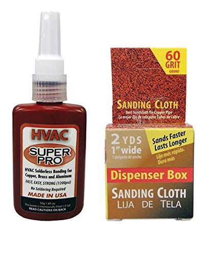Supro HVAC098 HVAC SUPER PRO Brazeless Bonding Kit