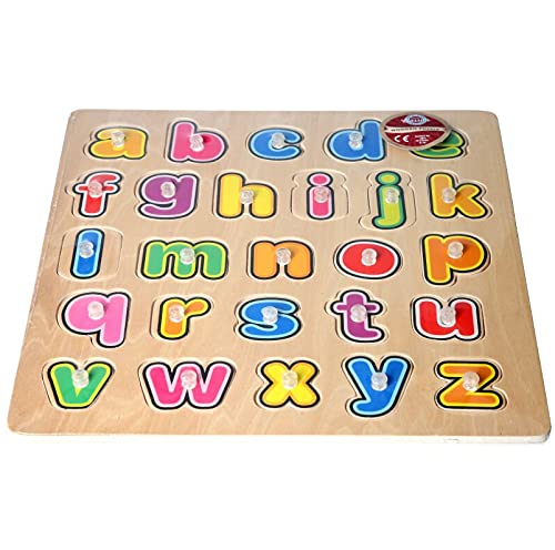 Juguete marca fun time toys. Modelo WOODEN PUZZLE 30X30CM ABC Cover