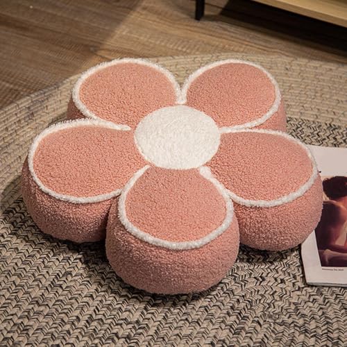 Oreiller de corps polyvalent en forme de fleur, coussin décoratif de salon - 4