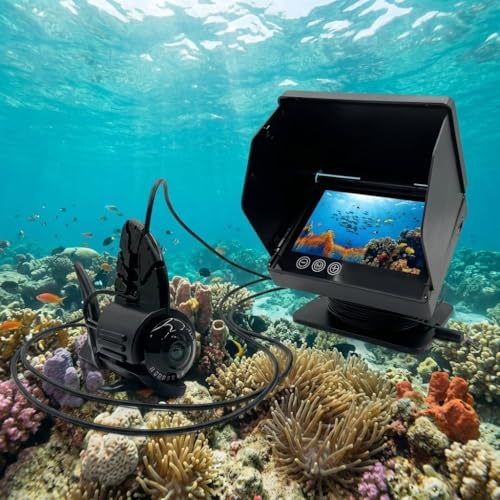 Caméra de pêche sous-marine IPS HD avec 12 LED infrarouges - 4