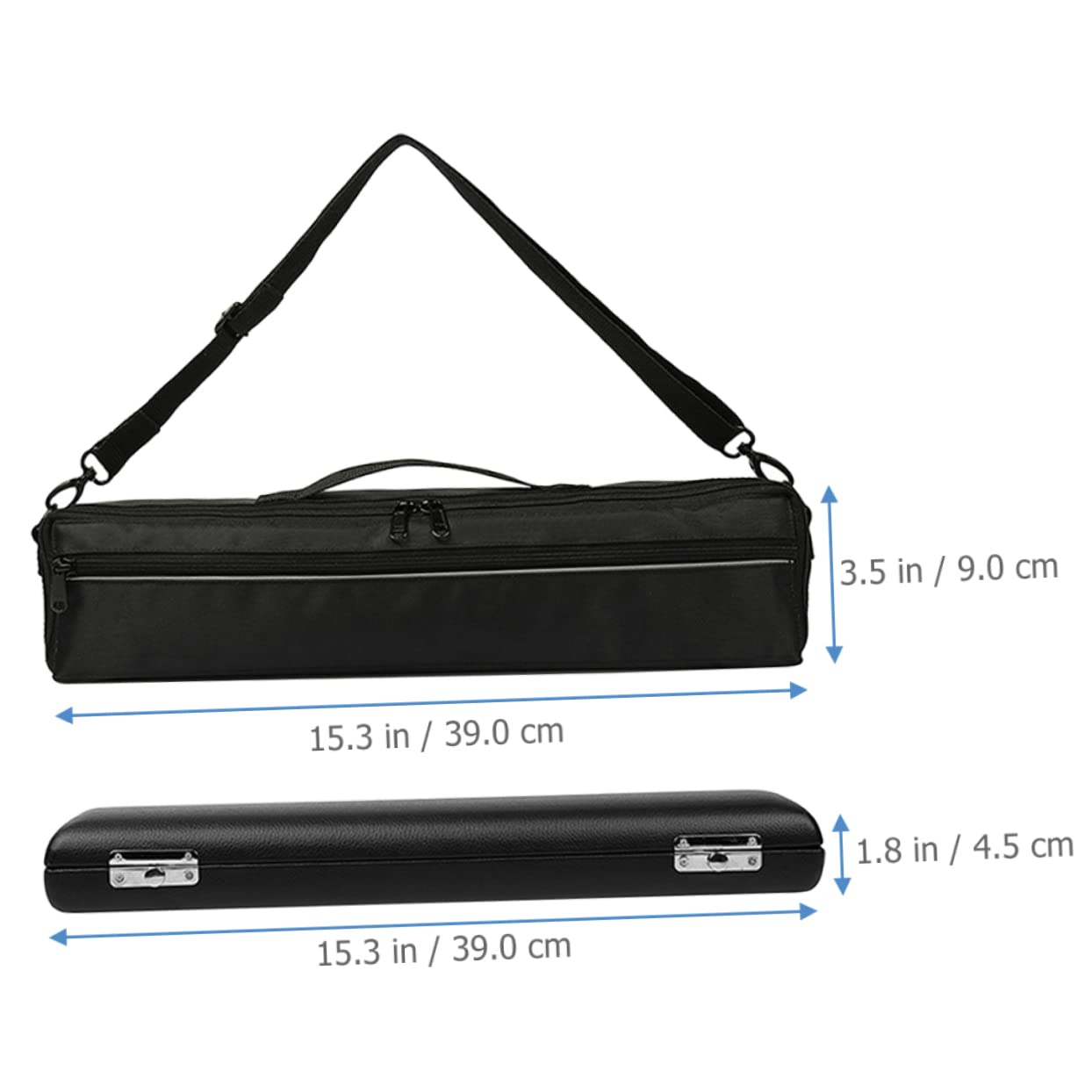 Beaupretty Estuche para Flauta de Material Grueso Bolsa para Transporte y Almacenamiento para Viajeros y Músicos Bolsa Protectora para Flauta