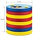 SKYSPER 8pcs Manguitos de natación para niños,flotador bebe piscina varios colores Discos...