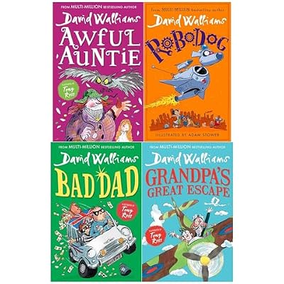 David Walliams 4 Books Collection Set
