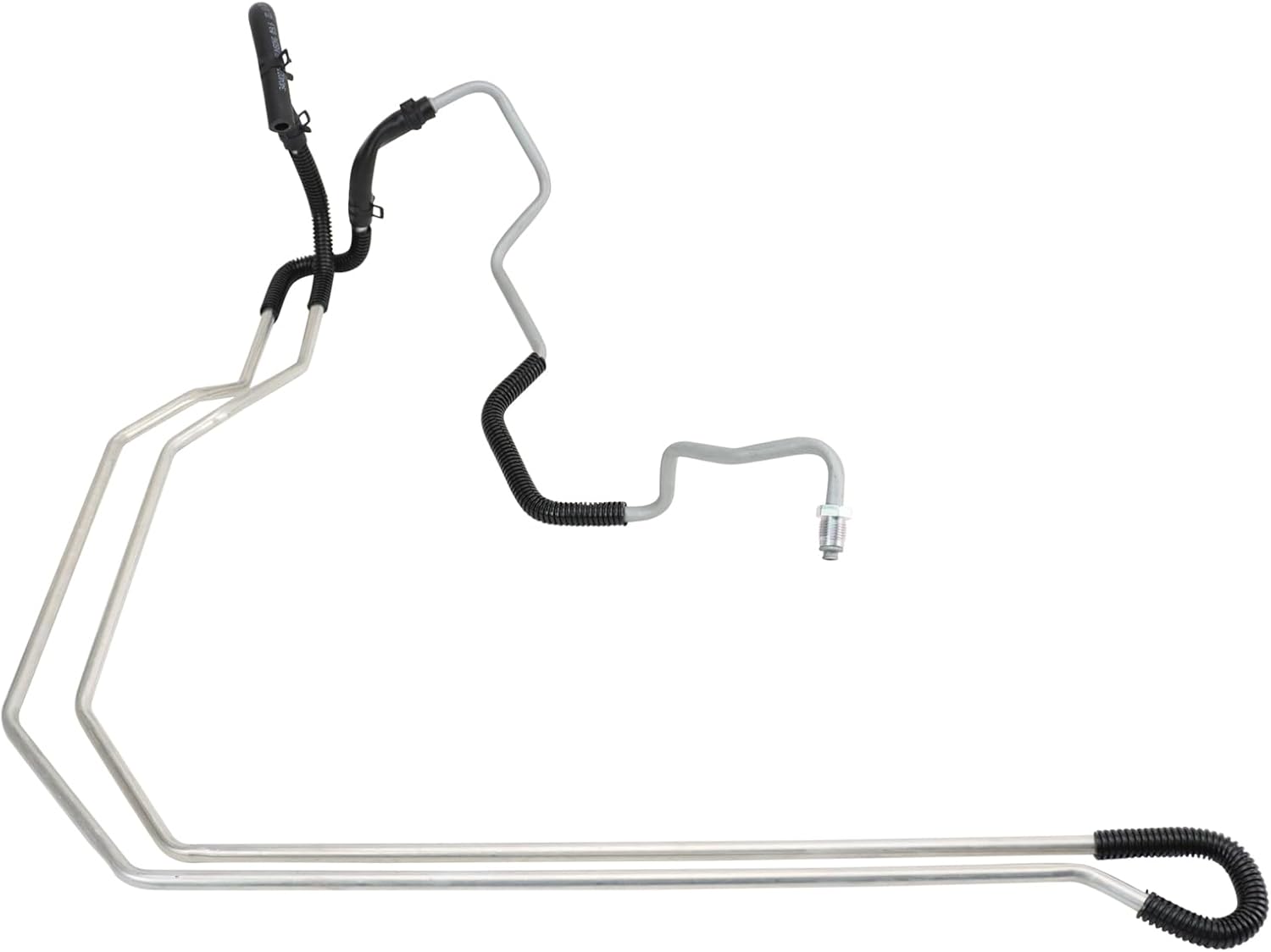 TRQ Cooler Tube Power Steering Return Line Hose Assembly Compatible with 2006-2011 Chevrolet Impala 2006-2007 Monte Carlo