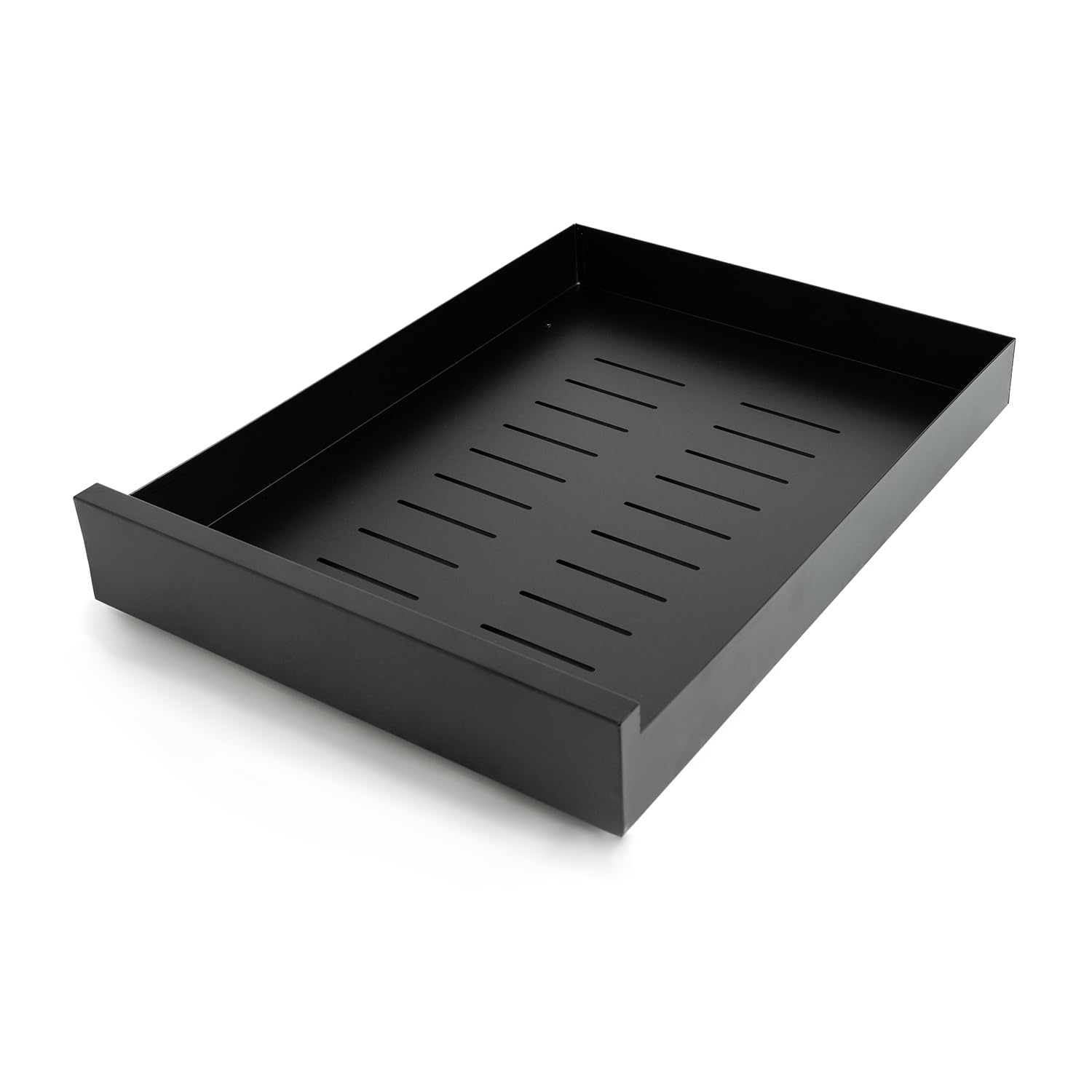 Organizador de gabinete extraíble, acero al carbono fijo con nano película adhesiva, organización de cocina y comedor, utilizado para ollas, sartenes, especias, etc. 15.7 in x 20.9 in x 3.7 8