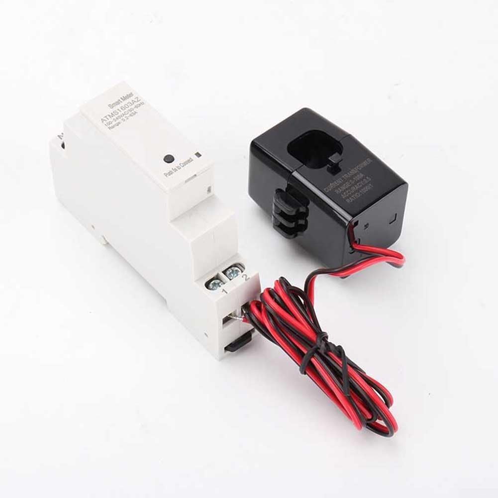 Compteur Énergie pour zigbee 63A pour tuya Smart 110-240V Compteur(63A)