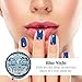 6PC Mia Secret Acrylic Nail Art Powder Collection (BLUE LOVERS)