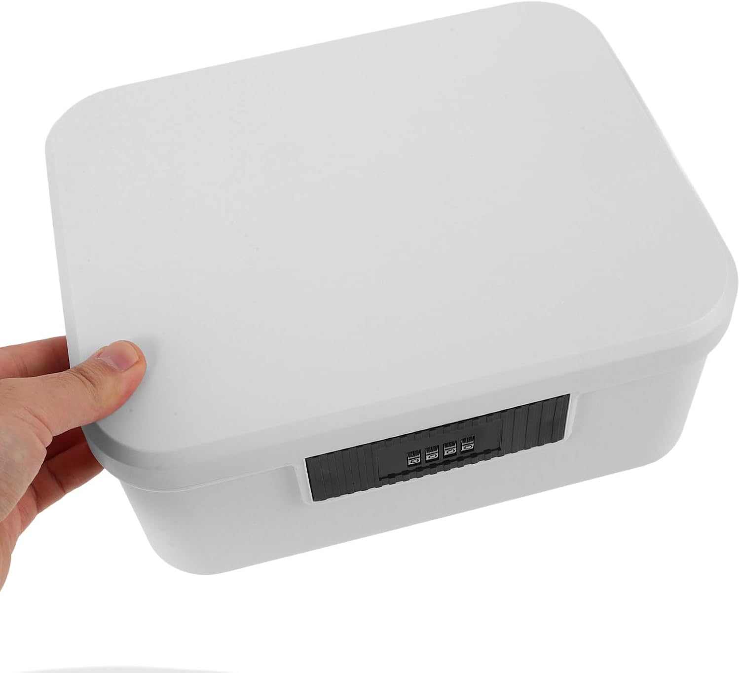 Portable Smart Safe Box 9l Capacity Abs Material with Privacy Protection and Easy Organization for Home and Beach Use Travel Document Organizer Lockable Security Storage image 4