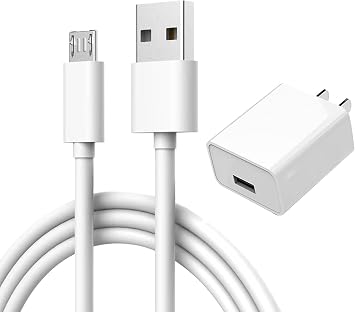 Wall Micro USB Charging Cable for Arlo Pro/Pro2,Q, Arlo GO Indoor Camera, Wyze Cam Pan v3 v2, Yi Home Camera Oculus Go, Kasa Cam Charger Power Adapter Cord