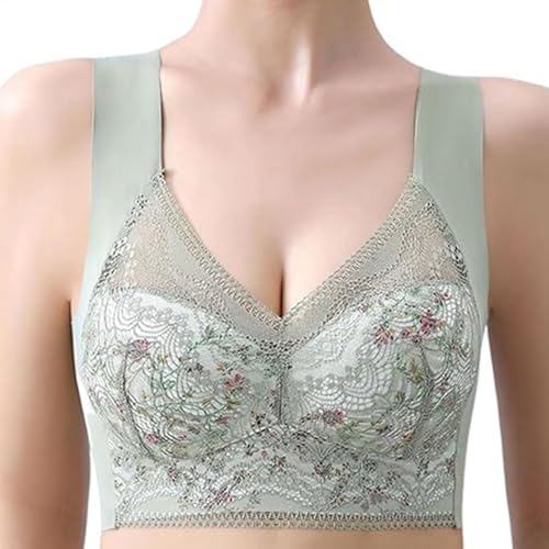 Soutien-gorge push-up rembourré anti-douleur sans armatures pour forte poitrine