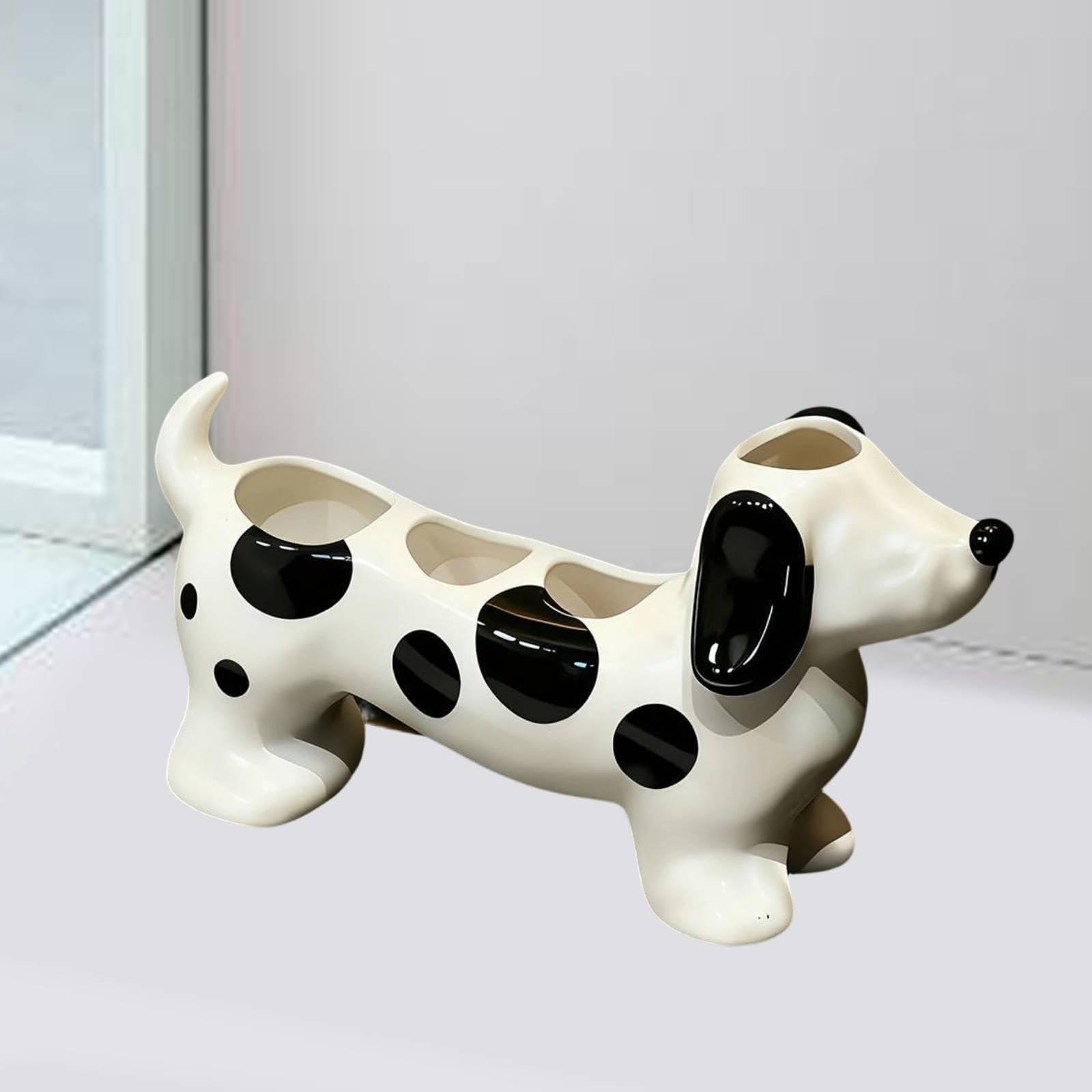 Porta Spazzolini, Vassoio Portaoggetti per di Lavoro Della Cucina, a Forma di Cane per Il Bagno, Adatto per Hotel, Meno Speck