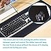 Stanaway Non-Slip Wide Long Extended Gaming Large Mouse and Keyboard Pad, Stitched Edges for 2018 (Black)