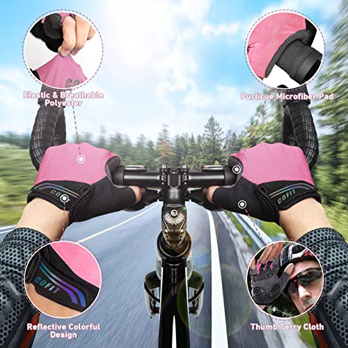 COFIT Guanti da Ciclismo a Mezze Dita, Traspiranti...