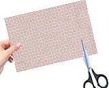 Hoxemator Cut to Fit Screen Protector Universal [3-Pack] 96x170mm Trimmable Screen Protective with Grid Lines, HD Clear Anti-Scratch Film Protection for Smartwatch, GPS, Camera & Non-Standard Phones