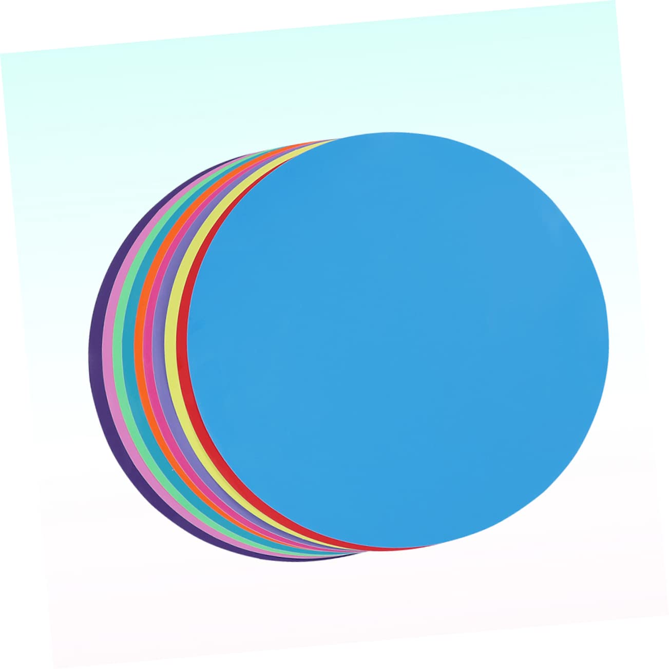 NUOBESTY 20pièces Point Vinyle Amovible Cercles Effaçables à Sec Autocollant De Point Effaçable à Sec Pour Formation Enseignement Vinyle Amovible Résistant Aux Déchirures