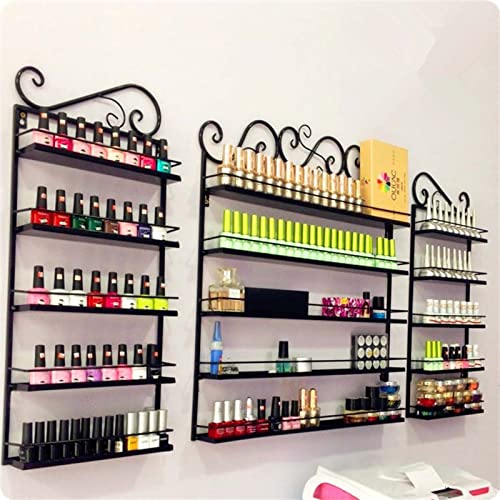 Rehomy Wand-Nagellack-Organizer, 5 Ebenen, Nagellack, Regal, für 100 Flaschen, Nagellack/ätherische Öle – Bild 2