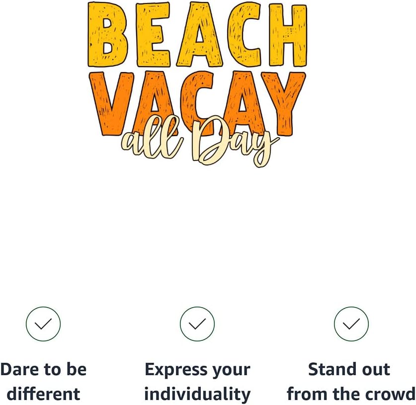 Beach Vacay Racerback Cropped Tank - Holiday Themed Women's Tank - Printed Tank Top