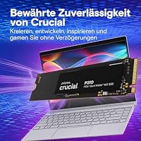 Crucial P310 SSD 4TB M.2 2280 PCIe Gen4 NVMe, bis 7.100 MB/s, für Laptop, Desktop PC & Handheld-Spielekonsolen, Interne Festplatte - CT4000P310SSD801 – Ansicht 6