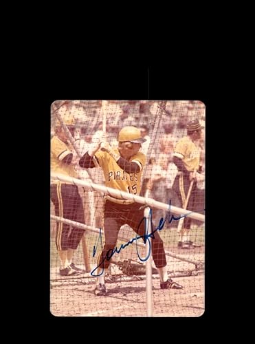 Tommy Helms Signed Original 1970s 4x5 Snaphot Photo Pittsburgh Pirates At Wrigley