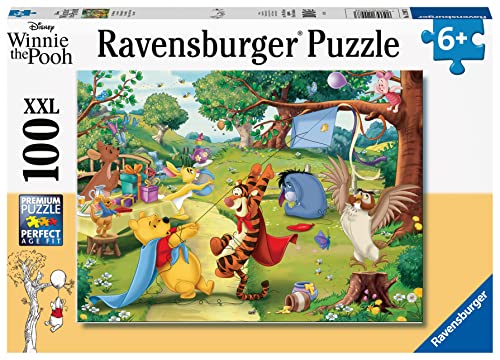 Ravensburger Kinderpuzzle 12997 - Die Rettung - 100 Teile XXL Winnie Puuh...