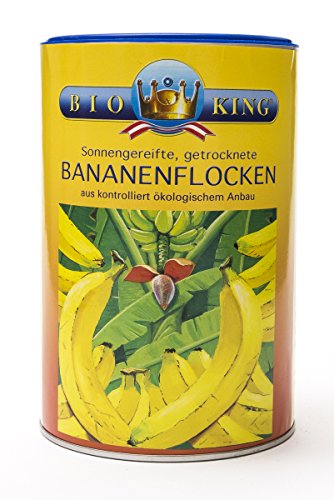 BioKing 2x 500g Bio BANANENFLOCKEN aus sonnengereiften Bananen (EUR 14,49 / Dose) Cover