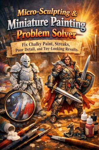 Micro-Sculpting & Miniature Painting Problem Solver: Fix Chalky Paint, Streaks, Poor Detail, and Toy-Looking Results