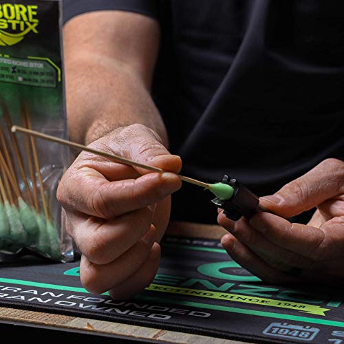 Clenzoil Field & Range Bore Stix - No-Mess Gun Bore Cleaning Kit - Caliber-Specific Gun Cleaning - Pre-Saturated Gun Cleaning Cotton Swabs - for 38 Cal / 9 mm Pistols - 50 Stix - Thumbnail 3