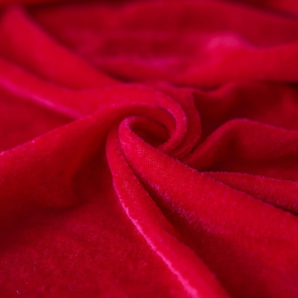 Red King Robe Queen Robe Mardi Gras Cape Cosplay Costume Stage Performances Royal Cape Dress Up Cape for Halloween Costume Party Accessory