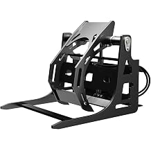 Mini Skid Steer Log Grapple Attachment, Compact Utility Loader Brush Grapple, 25-Inch Hydraulic Wood Claw, Skid Steer Root Grapple for Tractor