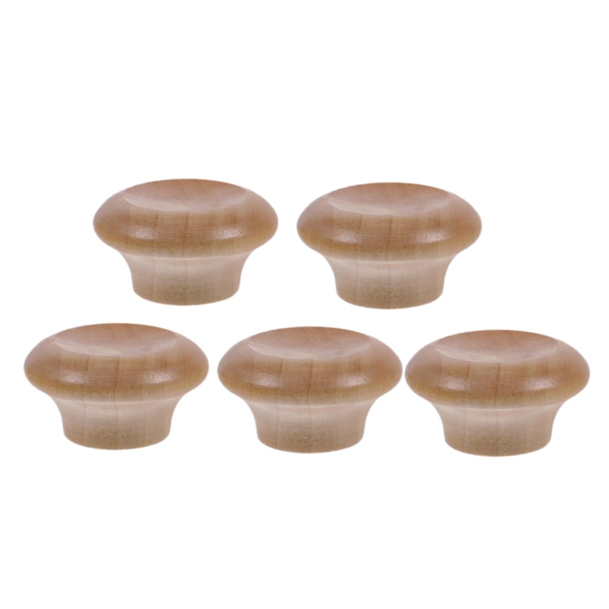Garneck 4 Set Di Manopole Di Ricambio Per Coperchi Di Pentole in Legno Manopole Di Ricambio Per Coperchi Di Pentole Da Cucina 5 Pezzi*4