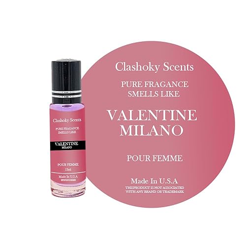 Perfume Perfume Perfume Milano de San Valentín Roll On Aceite corporal para mujeres (0.4 onzas líquidas) (paquete de 1)