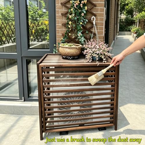 Couvertures de cache décoratives AC extérieures pour un balcon harmonieux - 6