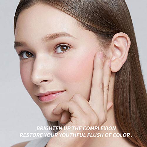 Meicoly Blush Stick Set Natural Matte Cream Blush Brighten Effects Lightweight Waterproof Face Cheek Makeup,4 Pcs #TOP1