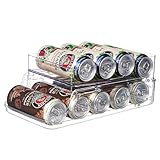 kühlschrank dosen gemüse Faltbares Design – Das klare, stapelbare Design des Getränkedosenspenders ist in einem 1-Pack-Design mit 2 Ebenen erhältlich, das Ihren Stauraum maximiert. Darüber hinaus lässt er sich mit 4 zusammenklappbaren Schnallen bei Nichtgebrauch einfach auf eine Ebene zusammenklappen, wodurch Sie wertvollen Platz im Kühlschrank sparen