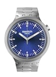 Big Bold Irony Unisex Watch Casual Plastic Blue Automatic Waterproof Big Bold Irony Indigo Hour