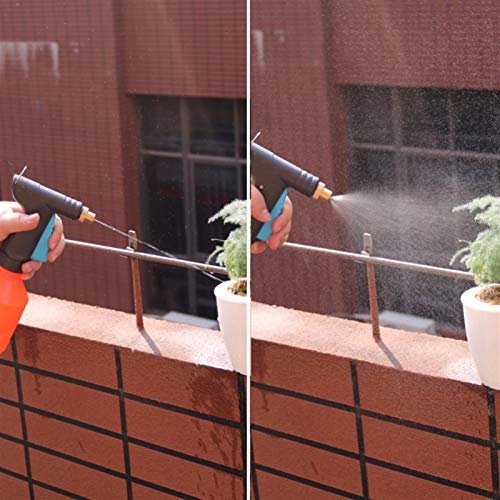 Tuinsproeier 680 ml verstelbare handdruk plastic trigger spuitkop koper spuitmonden luchtcompressie handmatige spuitfles… - Image 5