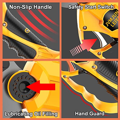 21V Garden Electric Secateurs, 40Mm Cutting Diameter Electric Pruning Shears, Sk5 Blade, With Tool Box And 90Cm Extension Rod #TOP4