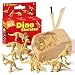 WOW MINI DIG! Glow-in-the-dark - Small Dinosaur Skeleton Dig Kit, Plastic Dino fossil Excavation, 6 Assorted