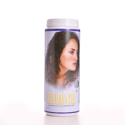 AKANSHA Keshasathi Natural Ayurvedic Dust Shampoo (100g)